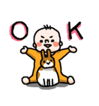 赤ちゃんとうさぎ（個別スタンプ：23）