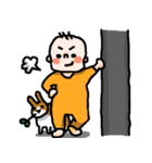 赤ちゃんとうさぎ（個別スタンプ：27）