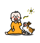 赤ちゃんとうさぎ（個別スタンプ：28）