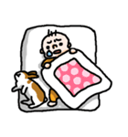 赤ちゃんとうさぎ（個別スタンプ：31）