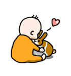 赤ちゃんとうさぎ（個別スタンプ：39）