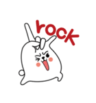 finger rabbit（個別スタンプ：5）