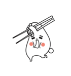 finger rabbit（個別スタンプ：17）