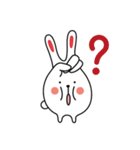finger rabbit（個別スタンプ：32）