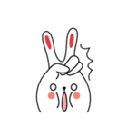 finger rabbit（個別スタンプ：33）