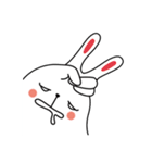 finger rabbit（個別スタンプ：35）