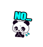 パーティーガールBLACKPANDA（個別スタンプ：2）