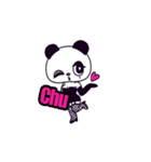 パーティーガールBLACKPANDA（個別スタンプ：5）