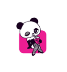 パーティーガールBLACKPANDA（個別スタンプ：6）
