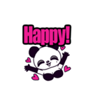 パーティーガールBLACKPANDA（個別スタンプ：12）