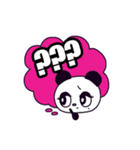 パーティーガールBLACKPANDA（個別スタンプ：17）