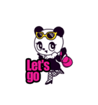 パーティーガールBLACKPANDA（個別スタンプ：23）