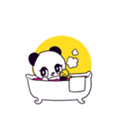 パーティーガールBLACKPANDA（個別スタンプ：24）
