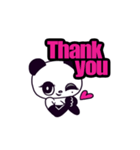 パーティーガールBLACKPANDA（個別スタンプ：26）
