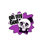 パーティーガールBLACKPANDA（個別スタンプ：27）