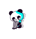 パーティーガールBLACKPANDA（個別スタンプ：34）