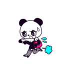 パーティーガールBLACKPANDA（個別スタンプ：36）