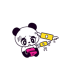 パーティーガールBLACKPANDA（個別スタンプ：37）