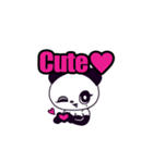 パーティーガールBLACKPANDA（個別スタンプ：39）