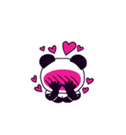 パーティーガールBLACKPANDA（個別スタンプ：40）
