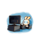 Mochi Rabbit（個別スタンプ：35）