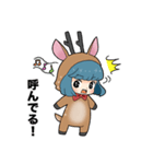 こんぺいとうガール 「奈良県産 鹿子」2（個別スタンプ：10）