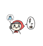 なないろずきんちゃん（個別スタンプ：34）