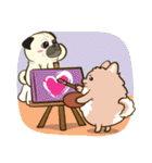 Ball in puppy love（個別スタンプ：16）