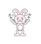 愉快なウサちゃん（個別スタンプ：4）