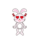愉快なウサちゃん（個別スタンプ：7）