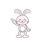 愉快なウサちゃん（個別スタンプ：10）