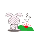 愉快なウサちゃん（個別スタンプ：27）