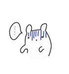 ほんわか白犬（個別スタンプ：7）
