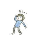 ハナコとユキオ（個別スタンプ：3）