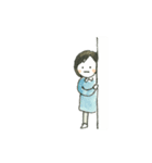 ハナコとユキオ（個別スタンプ：8）