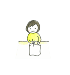 ハナコとユキオ（個別スタンプ：9）