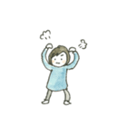 ハナコとユキオ（個別スタンプ：11）