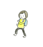 ハナコとユキオ（個別スタンプ：21）