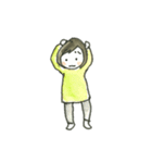 ハナコとユキオ（個別スタンプ：34）