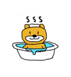 普通のクマのコメント（個別スタンプ：11）