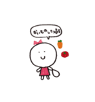 りぼんが〜る ラブラブver（個別スタンプ：27）