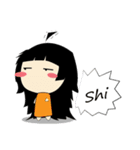 Girl Lucky（個別スタンプ：11）
