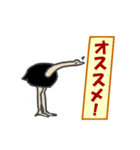 道中実況ダチョウくん2（個別スタンプ：11）