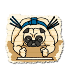 シュールパグ（個別スタンプ：24）