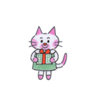 おいで、ちび猫ももちゃん！（個別スタンプ：8）