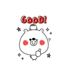 くまくま☆（個別スタンプ：3）