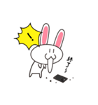 ちょいムカうさぎ（個別スタンプ：34）