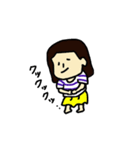 ボーダーシャツのなつこ（個別スタンプ：40）