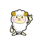 モコモコひつじのメリポー！（個別スタンプ：1）
