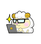 モコモコひつじのメリポー！（個別スタンプ：33）